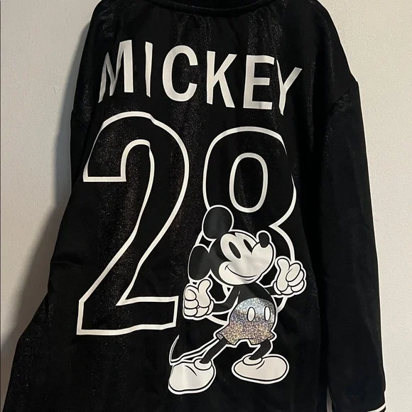 Disney Black Mickey Kids Jersey - Picture 7 of 8